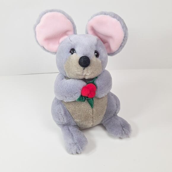 Commonwealth Snowden Gray Mouse Plush 10 Inch Vintage 1998 Stuffed Animal Toy - Picture 13 of 14